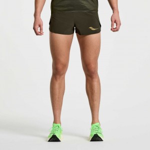 Saucony Elite Split Short Umbra | 42730-GXRV