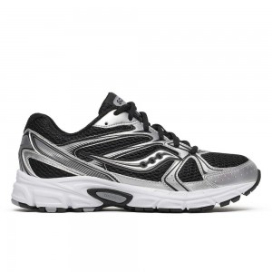 Saucony Grid Ride Millennium Svarta Silver | 67082-COXR