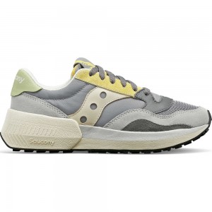 Saucony Jazz NXT Grå Gula | 51743-ZNRA