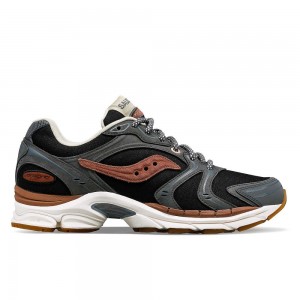 Saucony ProGrid Triumph 4 Secure Grå Bruna | 70245-ORWN