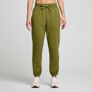 Saucony Recovery Sweatpant Glade Graphic | 86107-QRSW