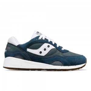 Saucony Shadow 6000 Ivy Prep Marinblå Vita | 03198-RYHP