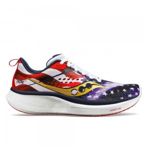 Saucony Stars & Stripes Ride 17 Stars Stripes | 72409-PYQA