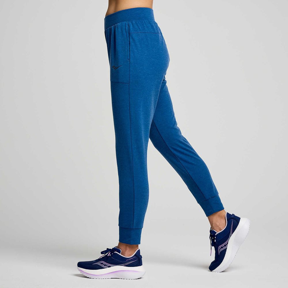 Saucony Boston Pant Indigo | 84761-ROML