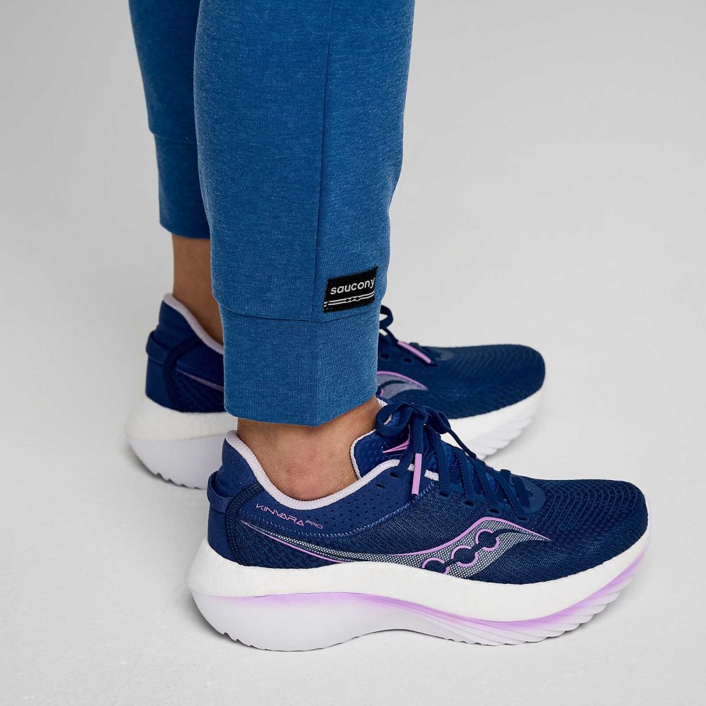 Saucony Boston Pant Indigo | 84761-ROML