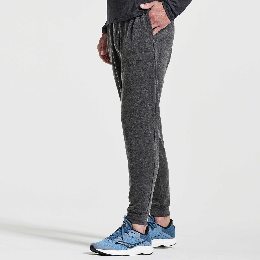 Saucony Boston Pant Svarta | 29765-TJWI