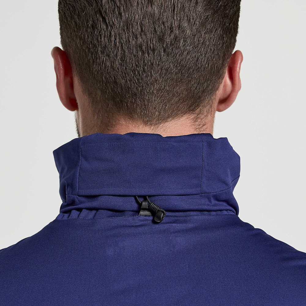 Saucony Boulder Drizzle Jacket Sodalite | 41876-CVKS