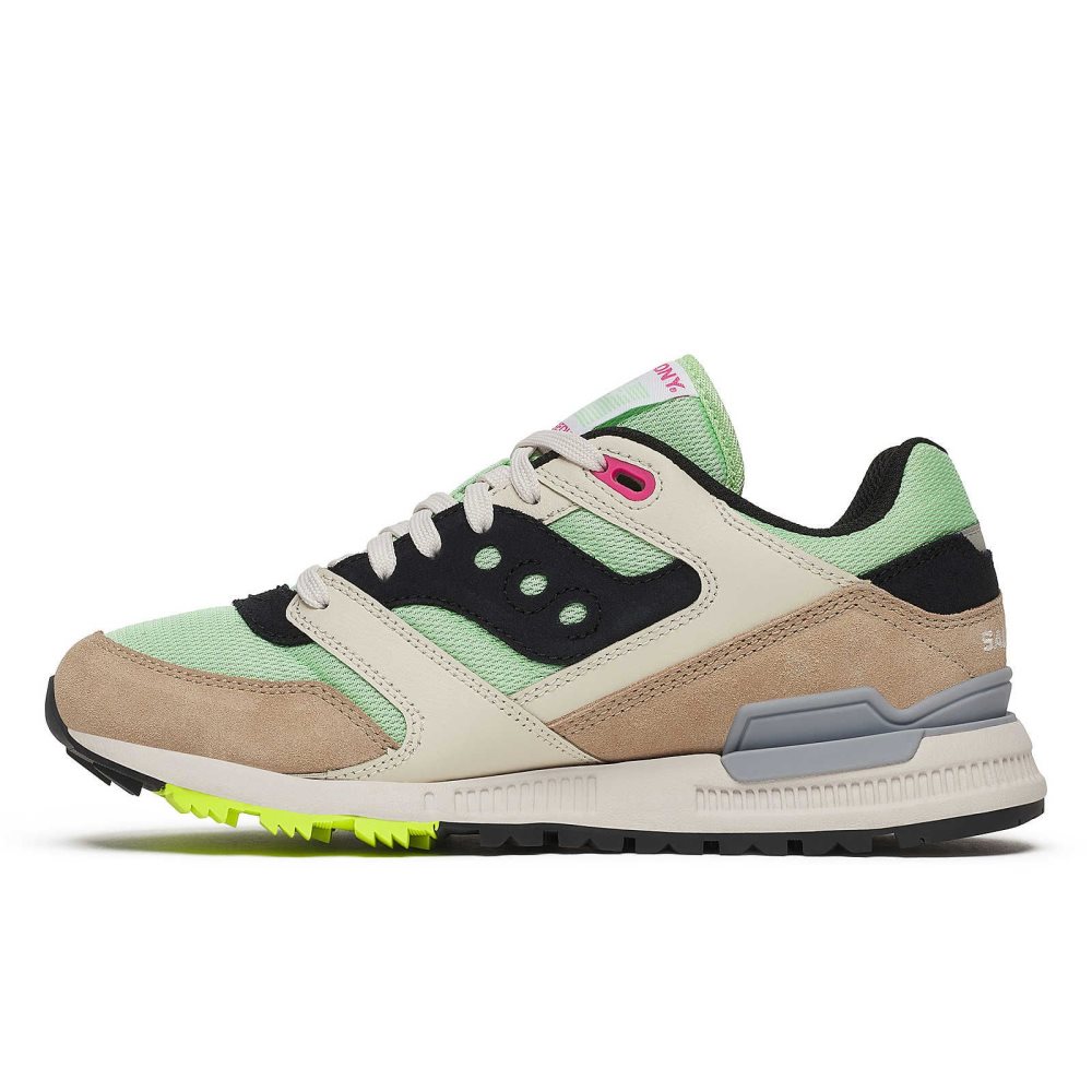 Saucony Courageous Ljusgröna Bruna | 62187-XMZR