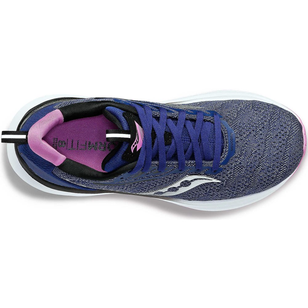 Saucony Echelon 9 Indigo Lila | 84307-HCMZ