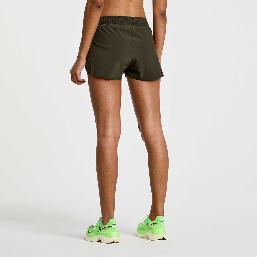 Saucony Elite Split Short Umbra | 12740-JNBR