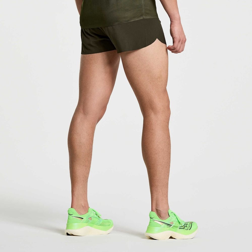 Saucony Elite Split Short Umbra | 42730-GXRV