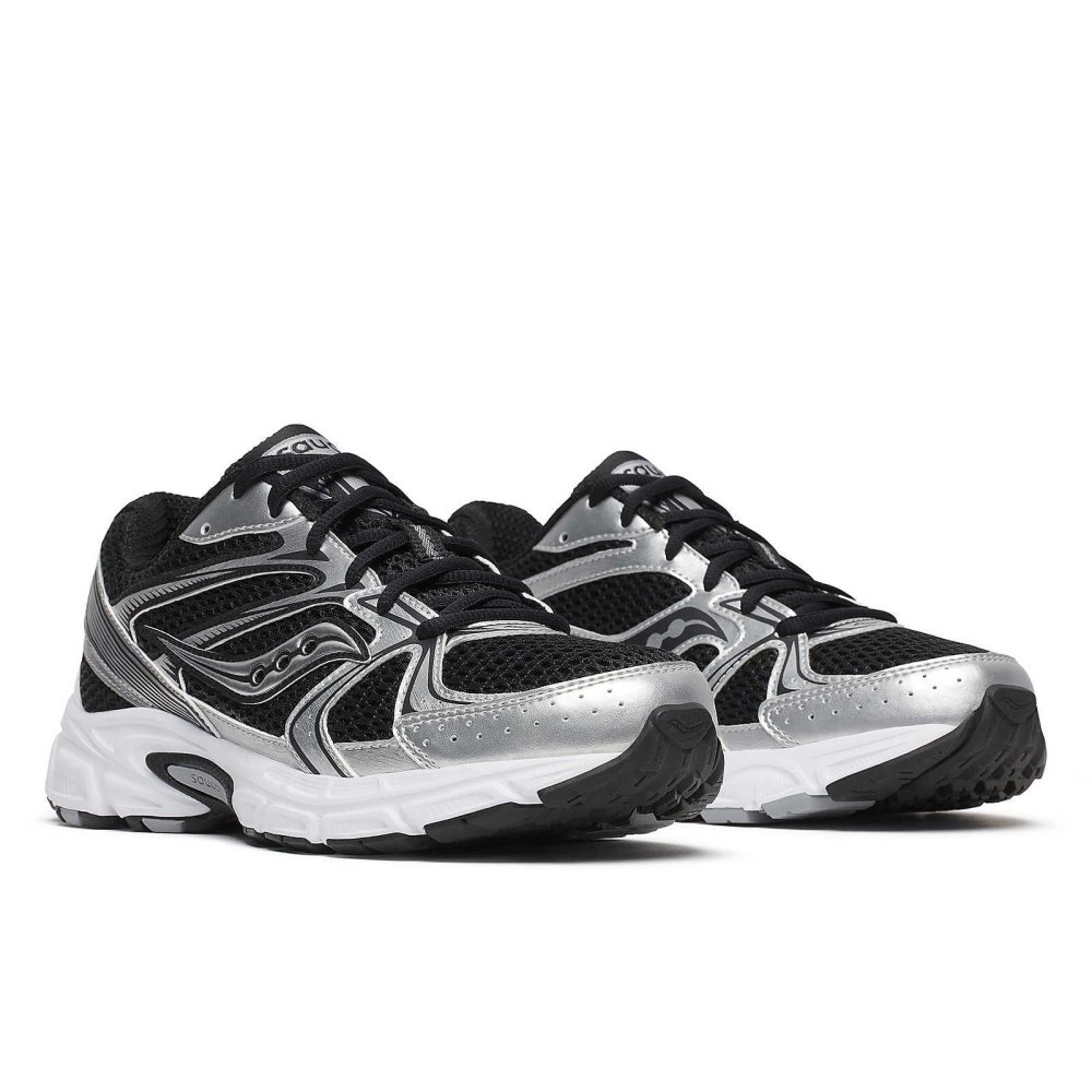 Saucony Grid Ride Millennium Svarta Silver | 67082-COXR