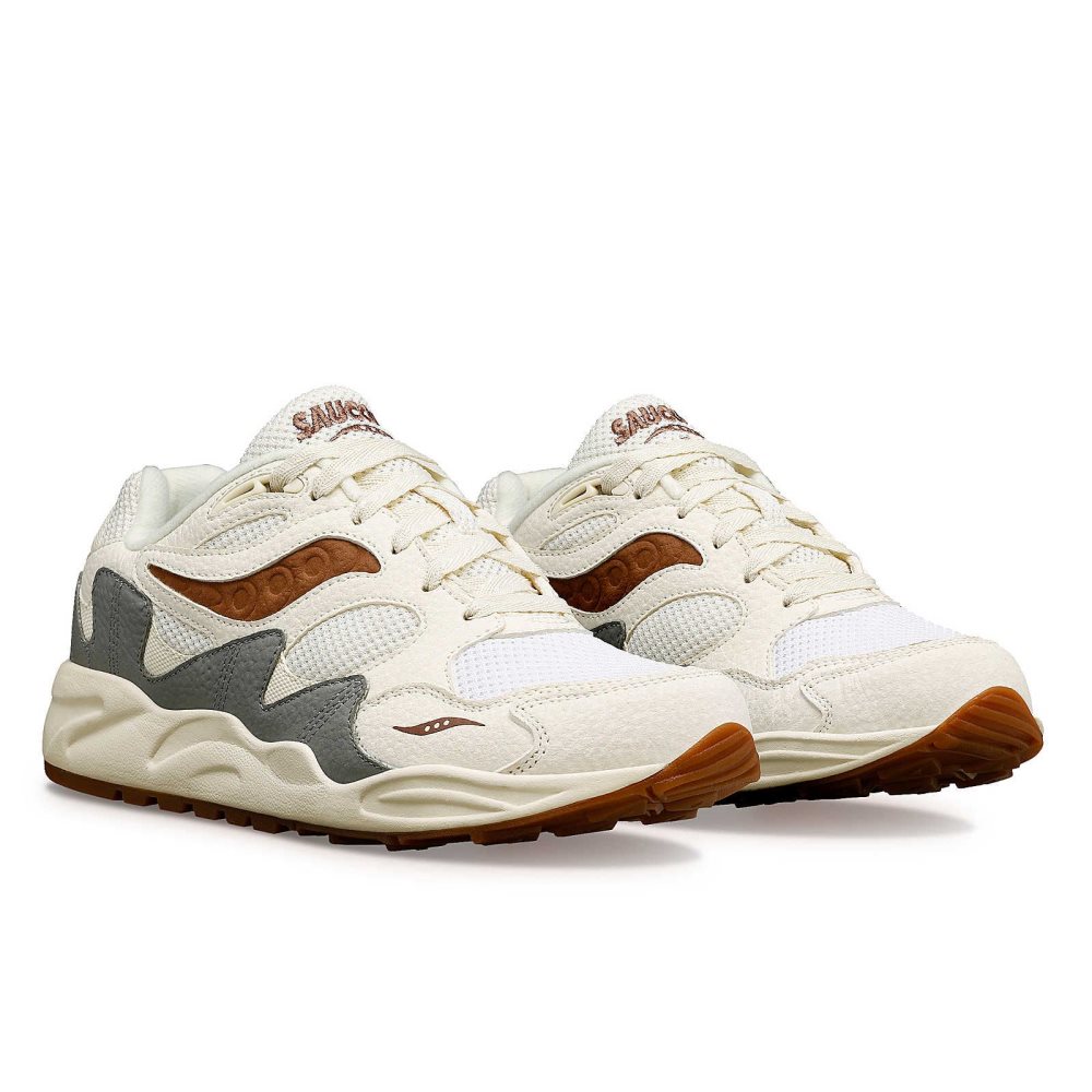 Saucony Grid Shadow 2 Mushroom Bruna | 28463-AXRM