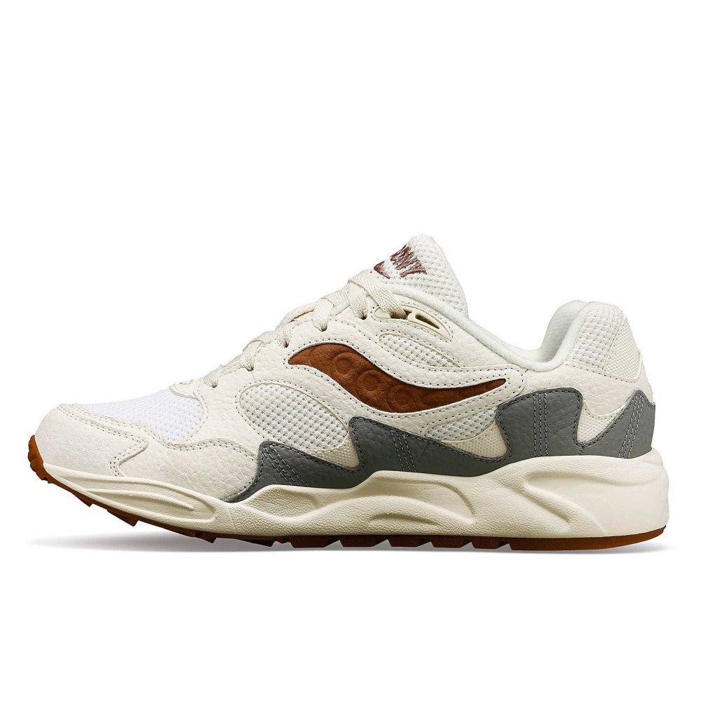 Saucony Grid Shadow 2 Mushroom Bruna | 28463-AXRM