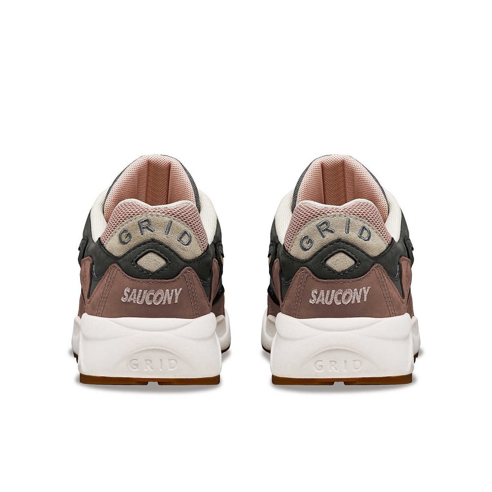 Saucony Grid Shadow 2 Secure Grå Bruna | 67253-MOER