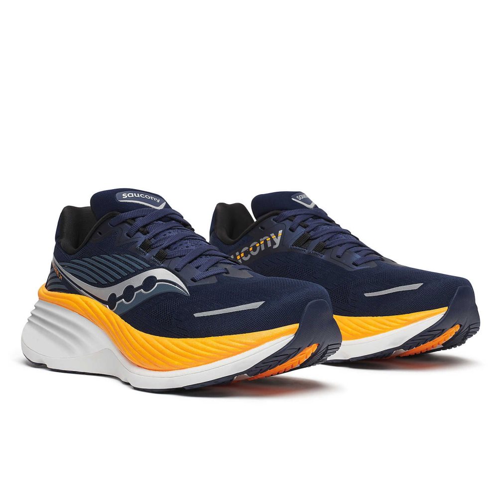 Saucony Hurricane 24 Marinblå | 50429-FUHE