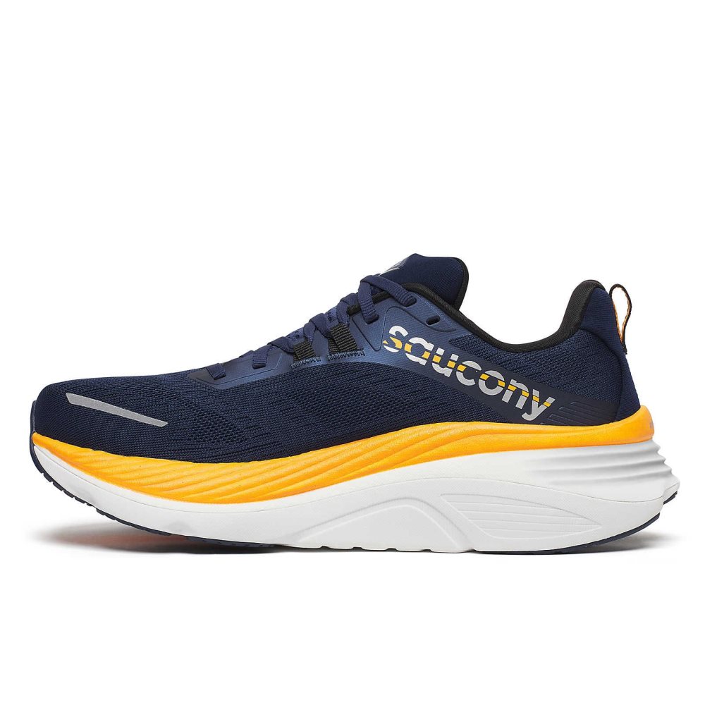 Saucony Hurricane 24 Marinblå | 50429-FUHE