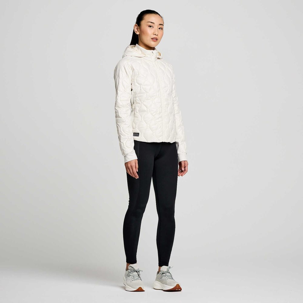 Saucony Hurricane Insulated Jacket Beige | 16379-IGNY