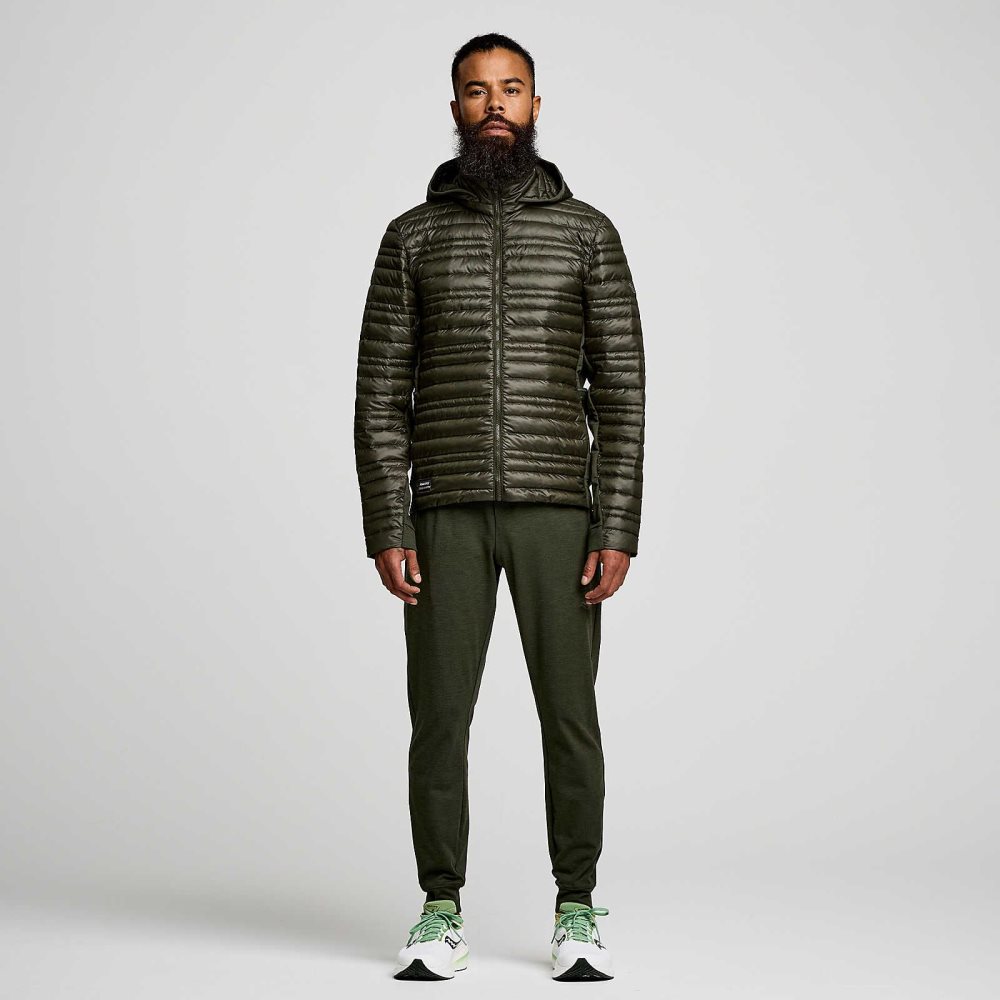 Saucony Hurricane Insulated Jacket Umbra | 42053-GQYT