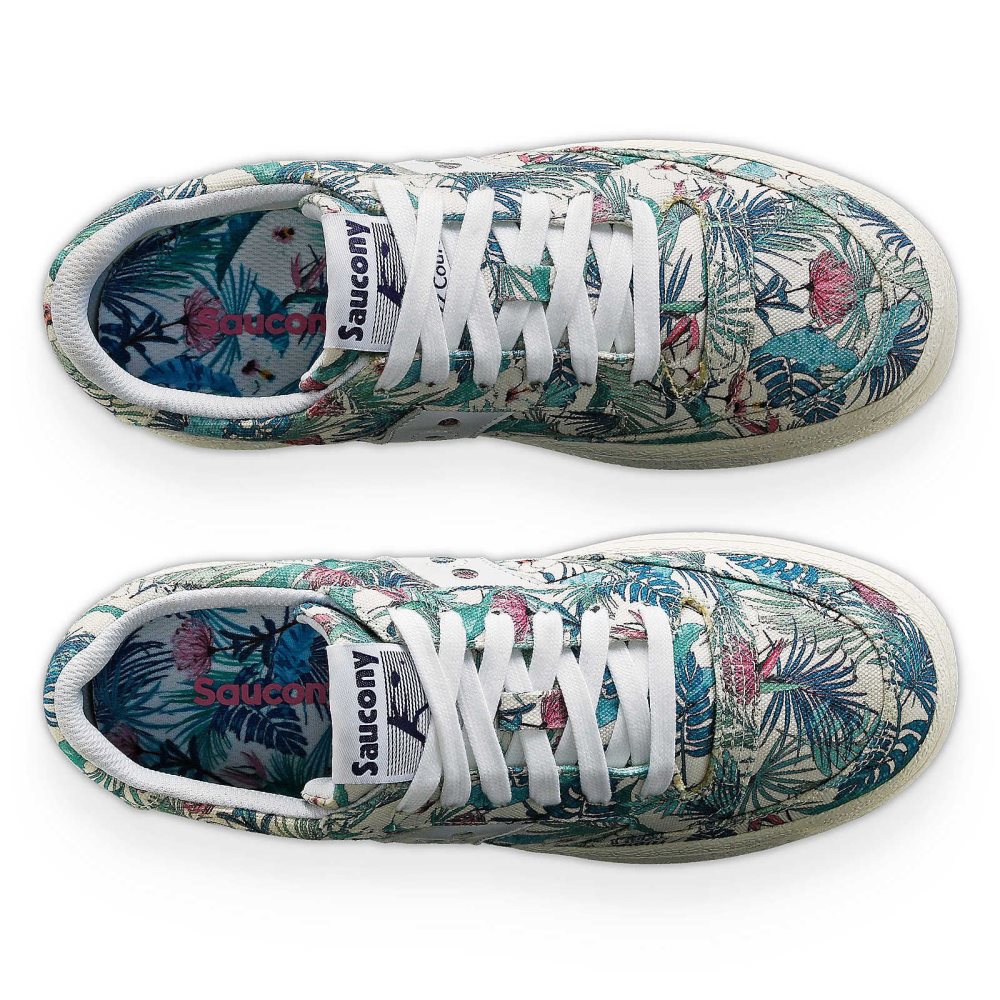 Saucony Jazz Court Floral Vita | 53947-FUTH