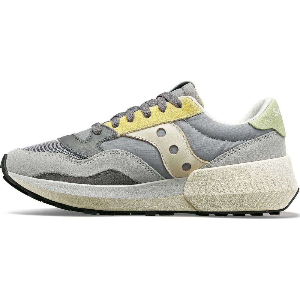 Saucony Jazz NXT Grå Gula | 51743-ZNRA