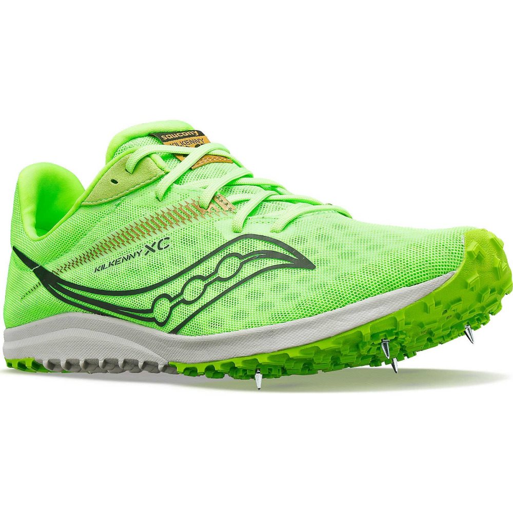 Saucony Kilkenny XC9 Spike Slime | 82714-PAUY