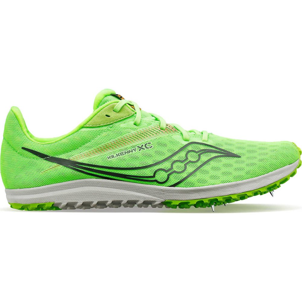 Saucony Kilkenny XC9 Spike Slime | 82714-PAUY