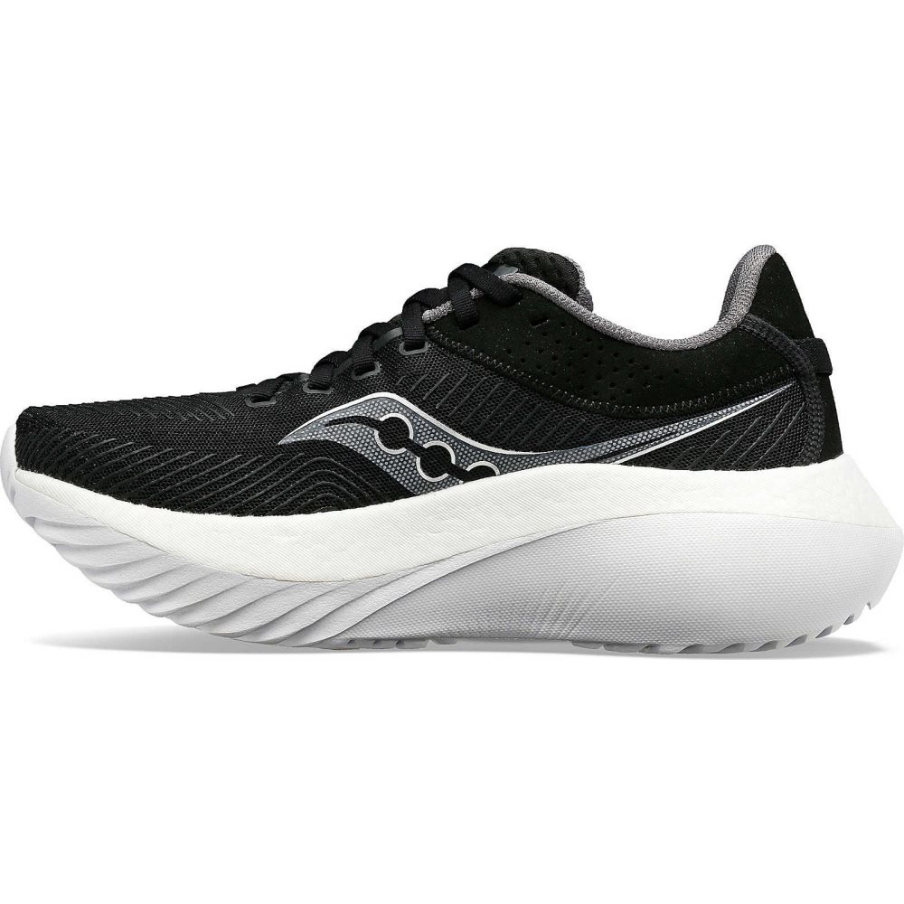 Saucony Kinvara Pro Wide Svarta Vita | 76492-DFOR