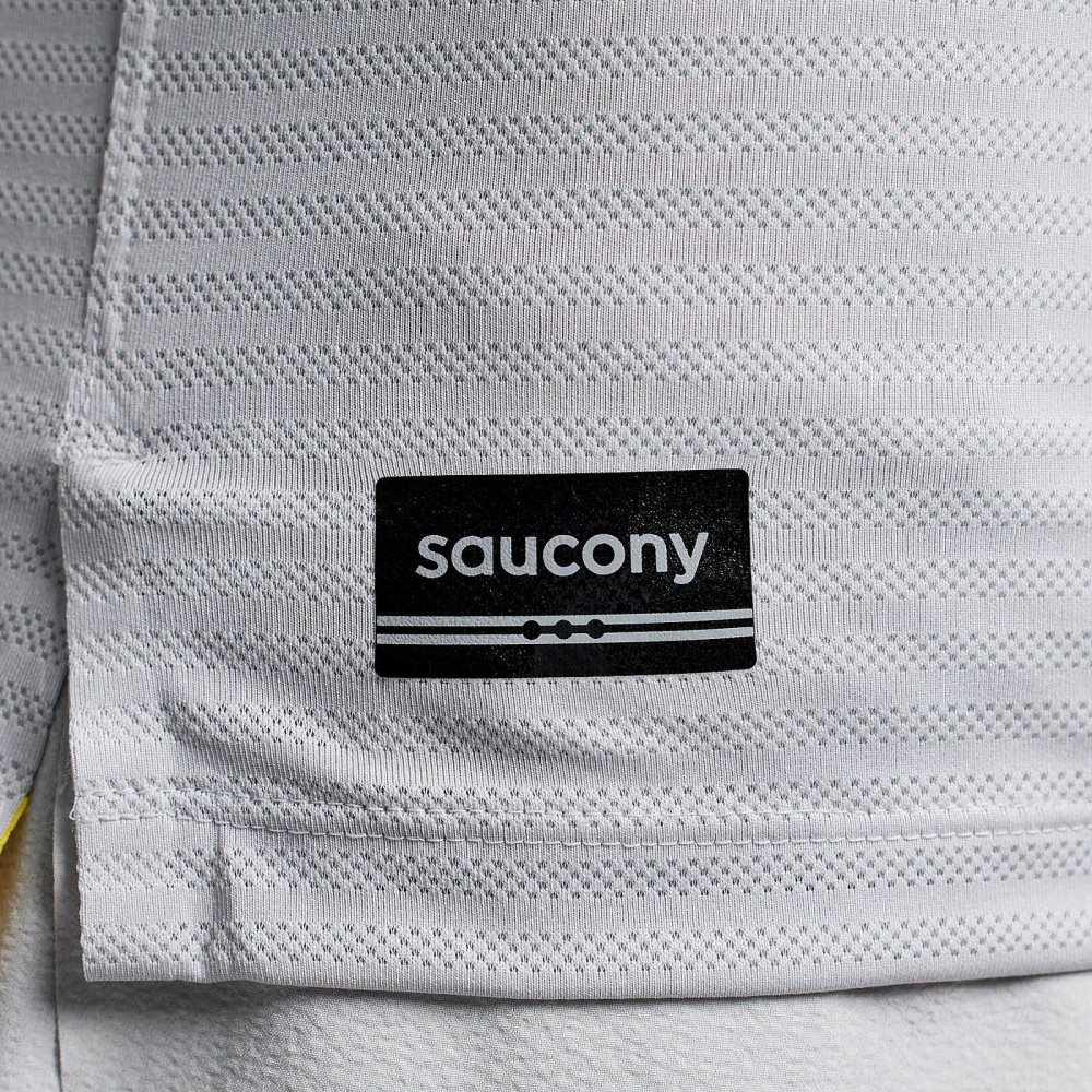 Saucony Kinvara Short Sleeve Cloud | 28745-GOFI