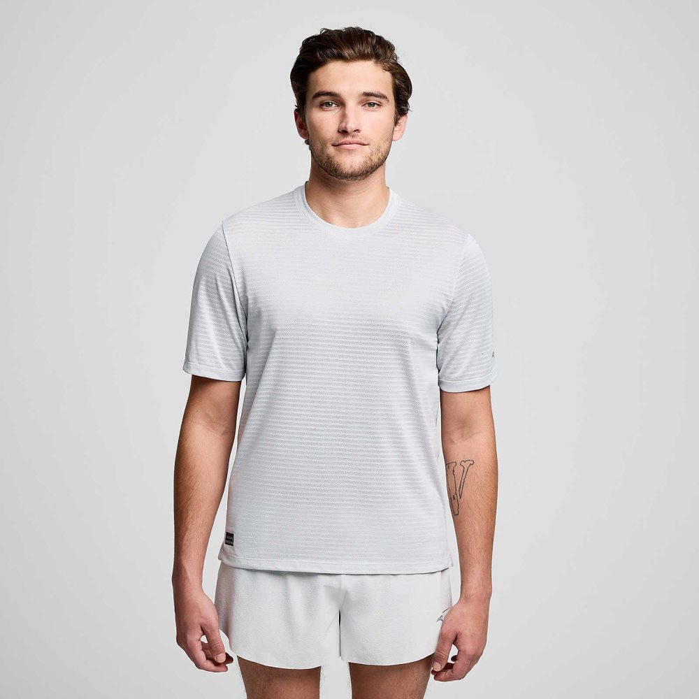 Saucony Kinvara Short Sleeve Cloud | 28745-GOFI