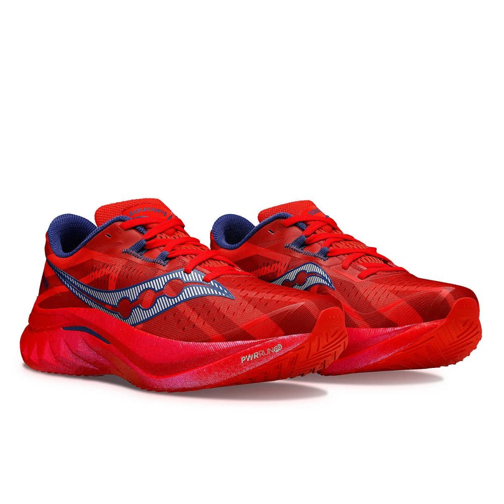 Saucony London Endorphin Speed 4 Röda | 86973-JLOV