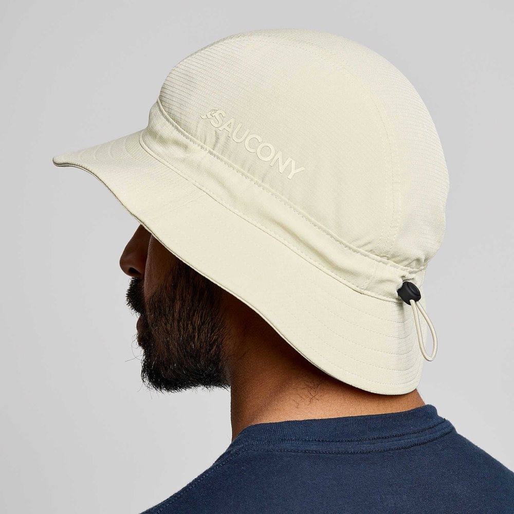 Saucony Peregrine Bucket Hat Grå | 74608-VYUO