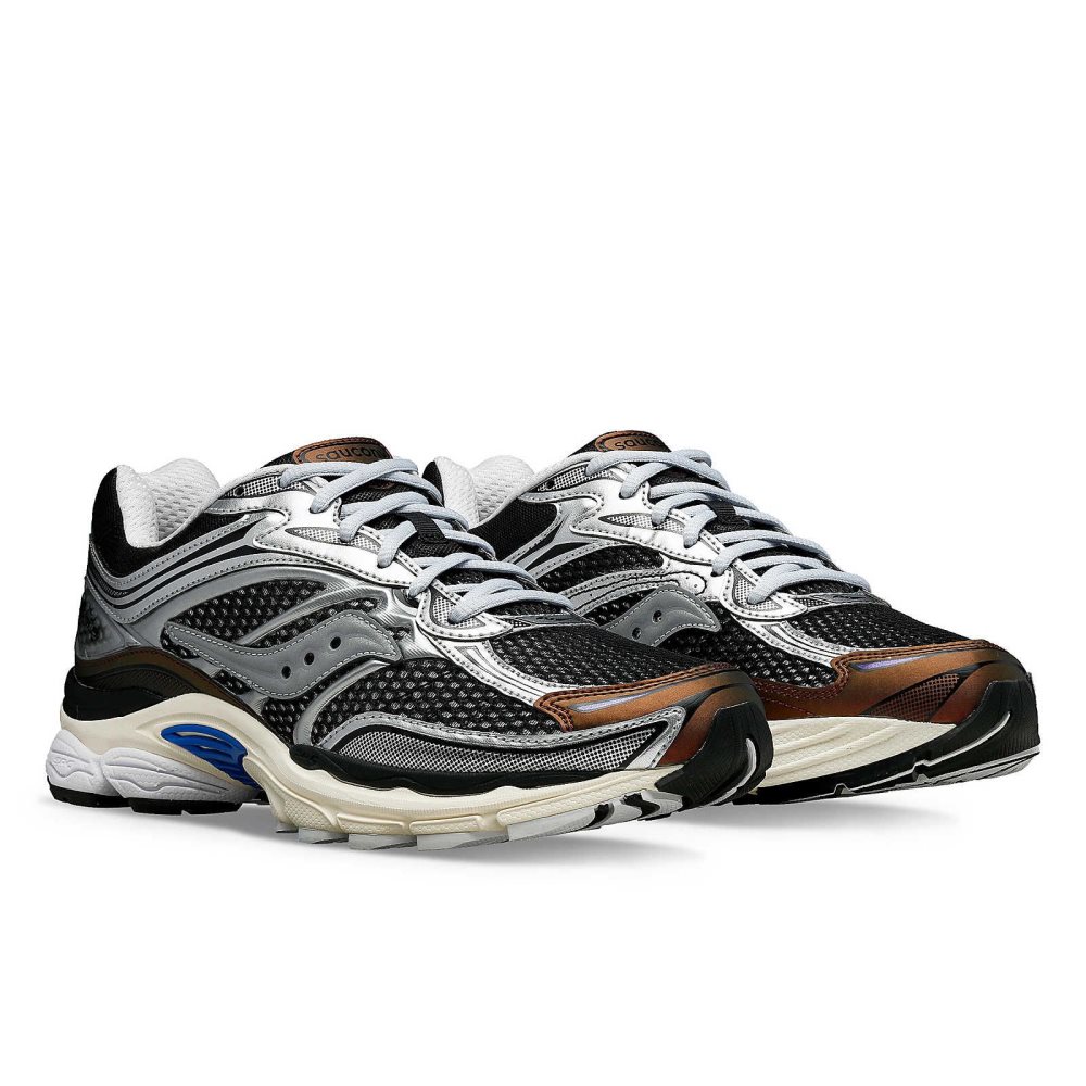 Saucony ProGrid Omni 9 Disrupt Silver Bruna | 30278-RSBC