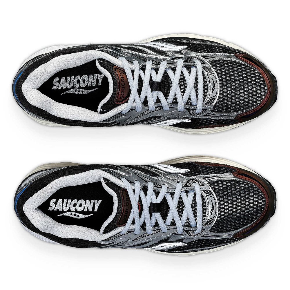 Saucony ProGrid Omni 9 Disrupt Silver Bruna | 30278-RSBC