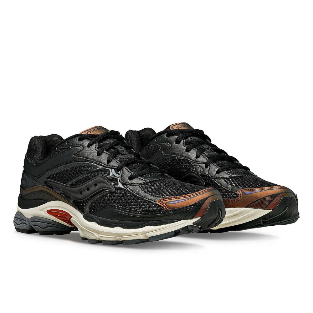 Saucony ProGrid Omni 9 Disrupt Svarta Bruna | 23785-KLZT