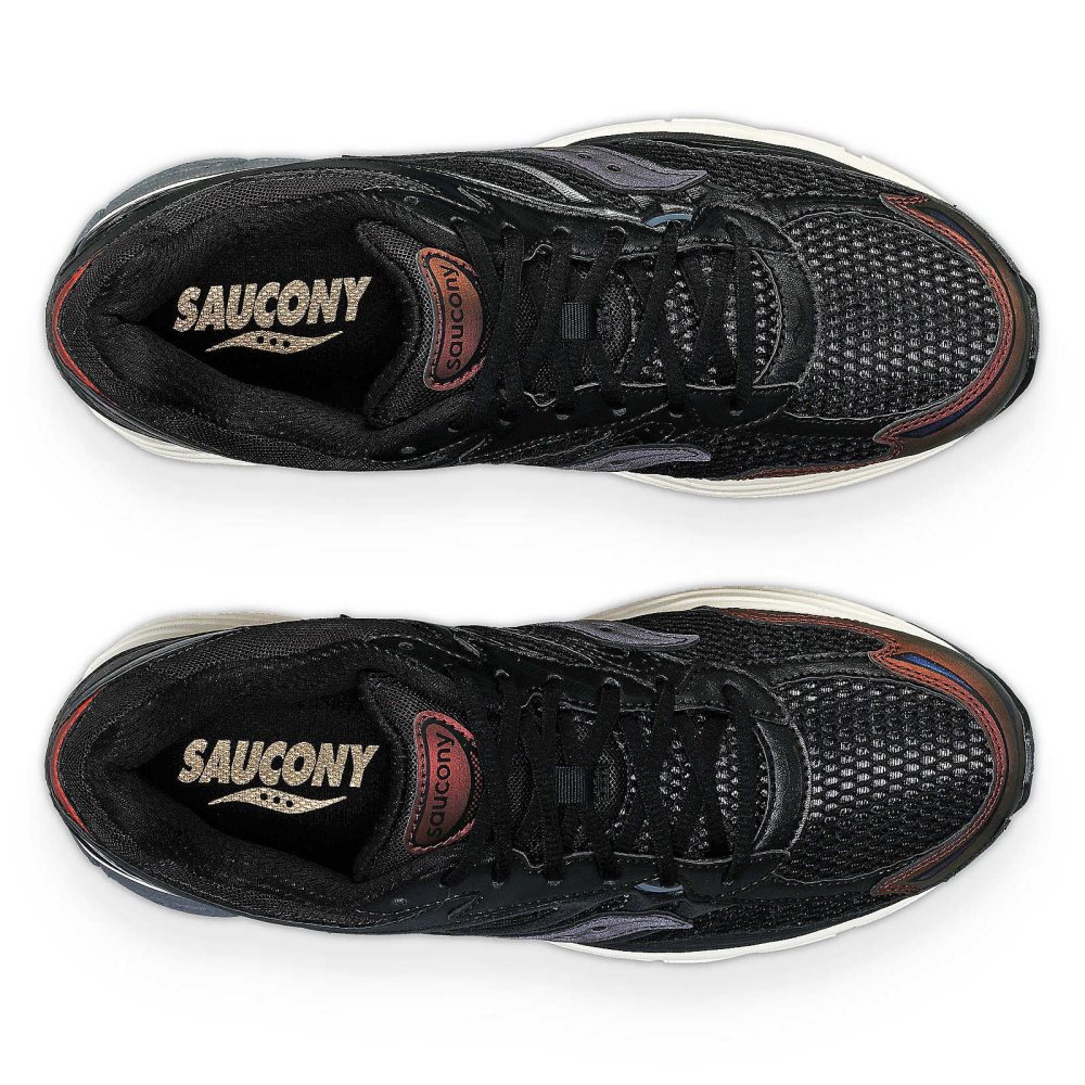 Saucony ProGrid Omni 9 Disrupt Svarta Bruna | 23785-KLZT