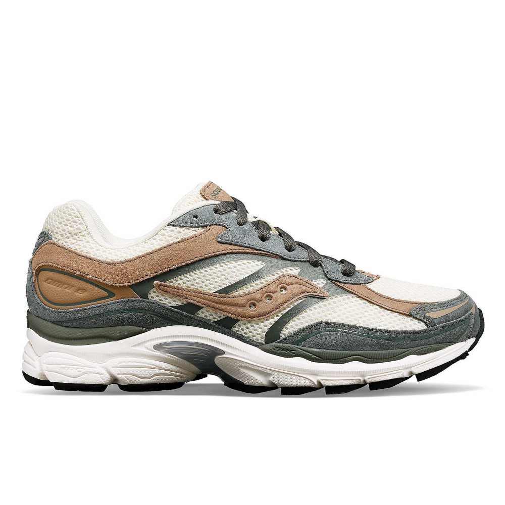 Saucony ProGrid Omni 9 Premium Grädde Gröna | 12563-CRML