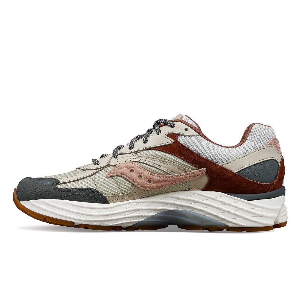 Saucony ProGrid Omni 9 Secure Bruna Grå Bruna | 42831-XVUA