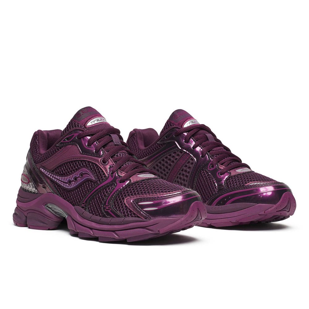 Saucony ProGrid Triumph 4 Chroma Lila | 54172-IETZ