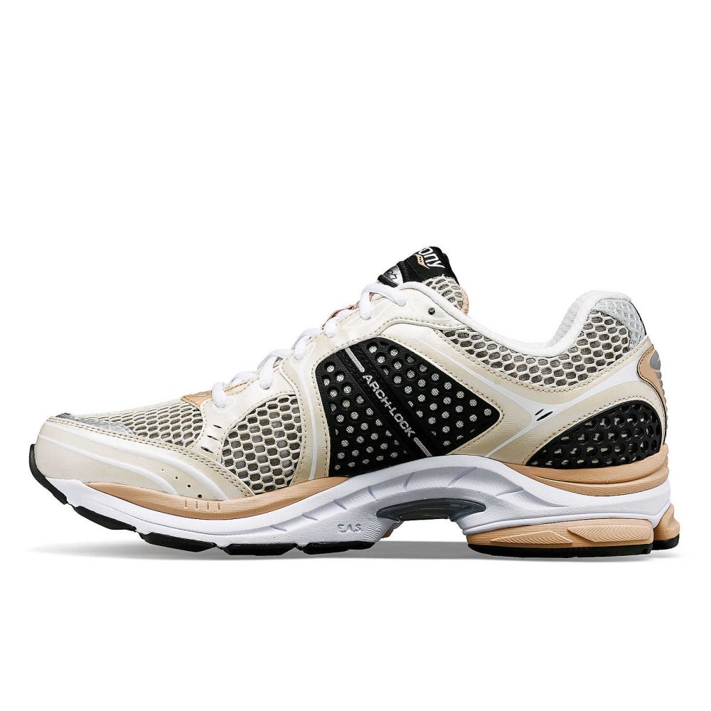 Saucony ProGrid Triumph 4 Grädde Bruna | 25638-LWSG