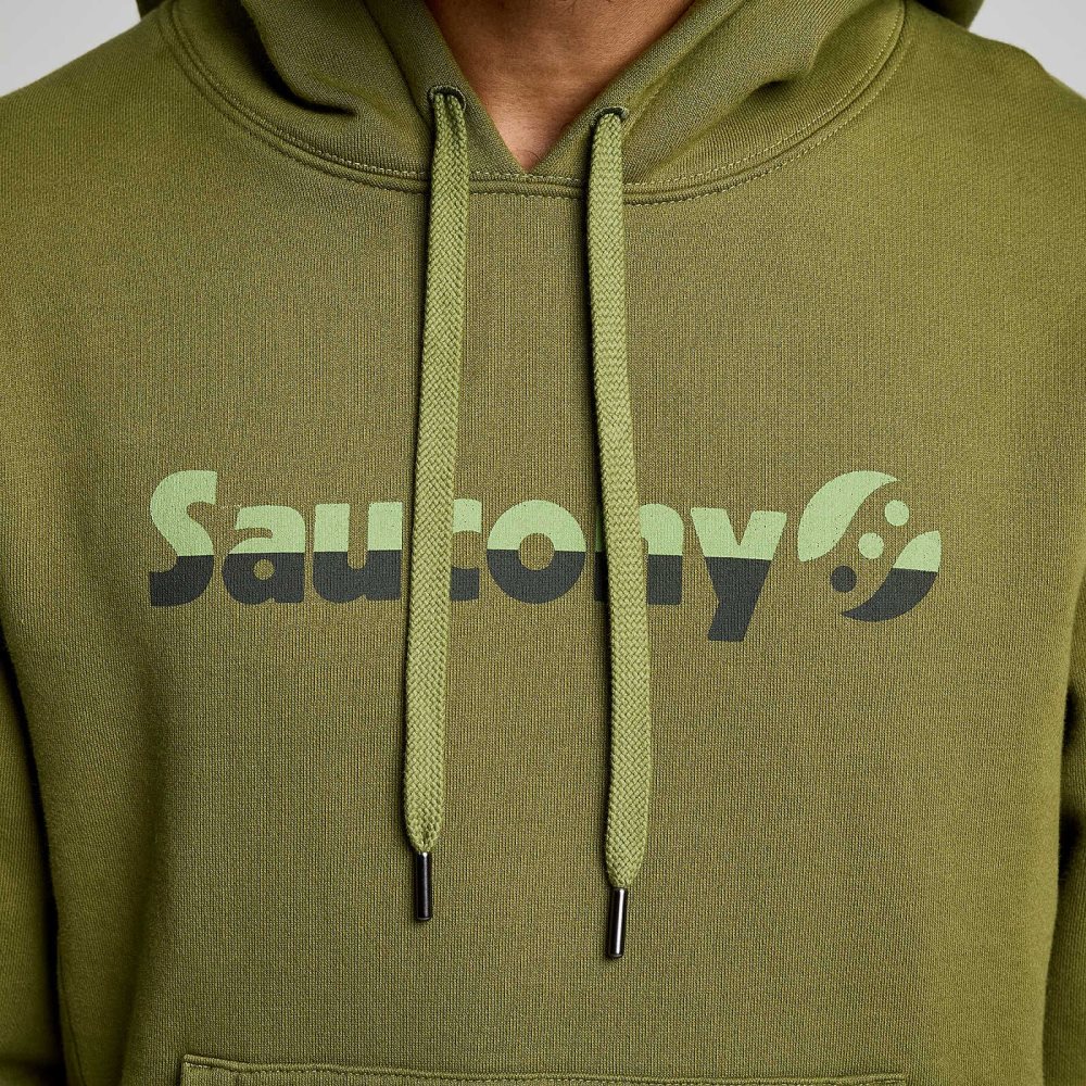 Saucony Recovery Hoody Glade Graphic | 23514-GCED