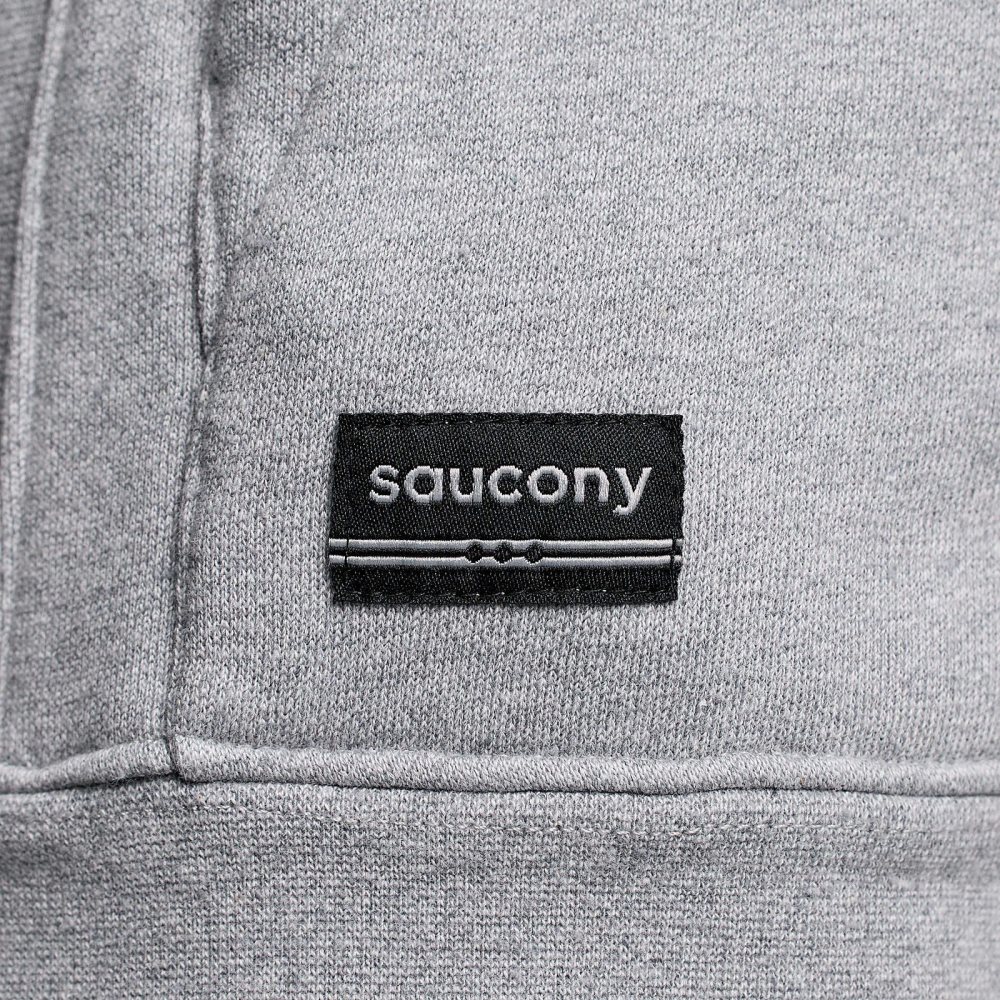 Saucony Recovery Hoody Ljusgrå | 69052-KNXW