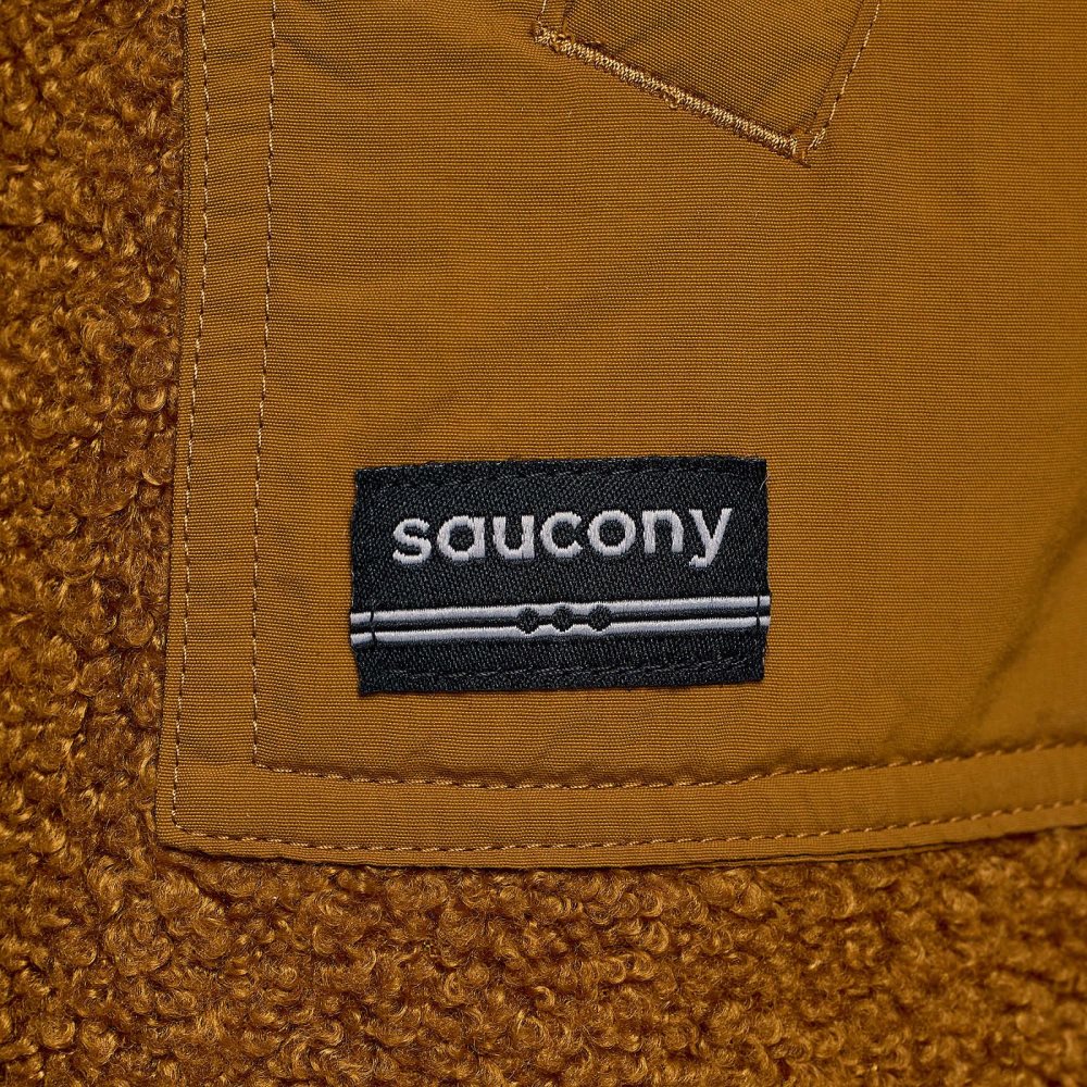 Saucony Recovery Sherpa Pullover Bruna | 43186-EUOZ