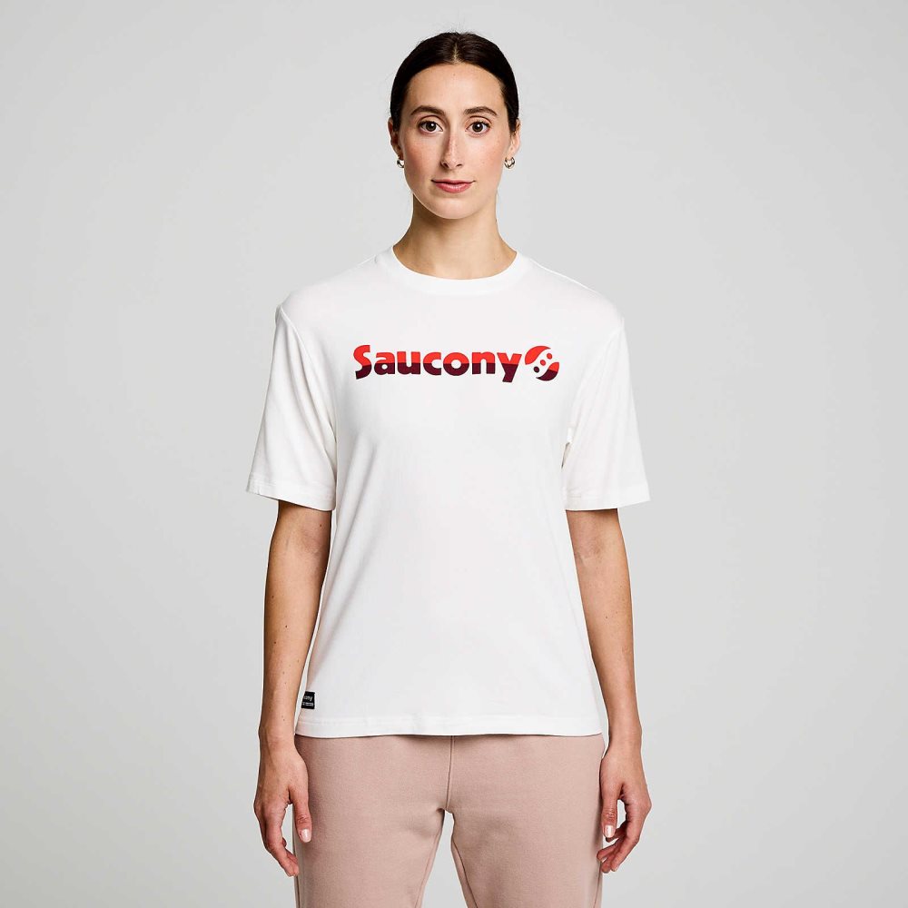 Saucony Recovery Short Sleeve Vita | 75169-ZWXY