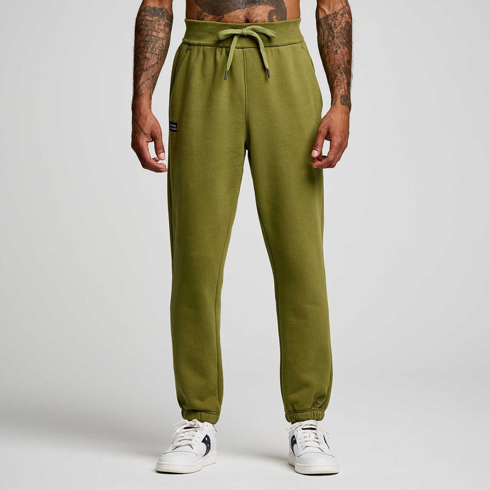 Saucony Recovery Sweatpant Glade Graphic | 36750-JSCT