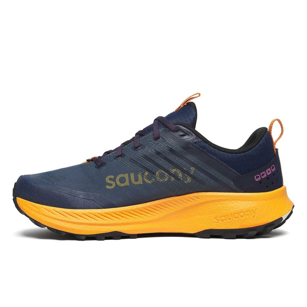 Saucony Ride TR2 GTX Marinblå | 32590-BJXE