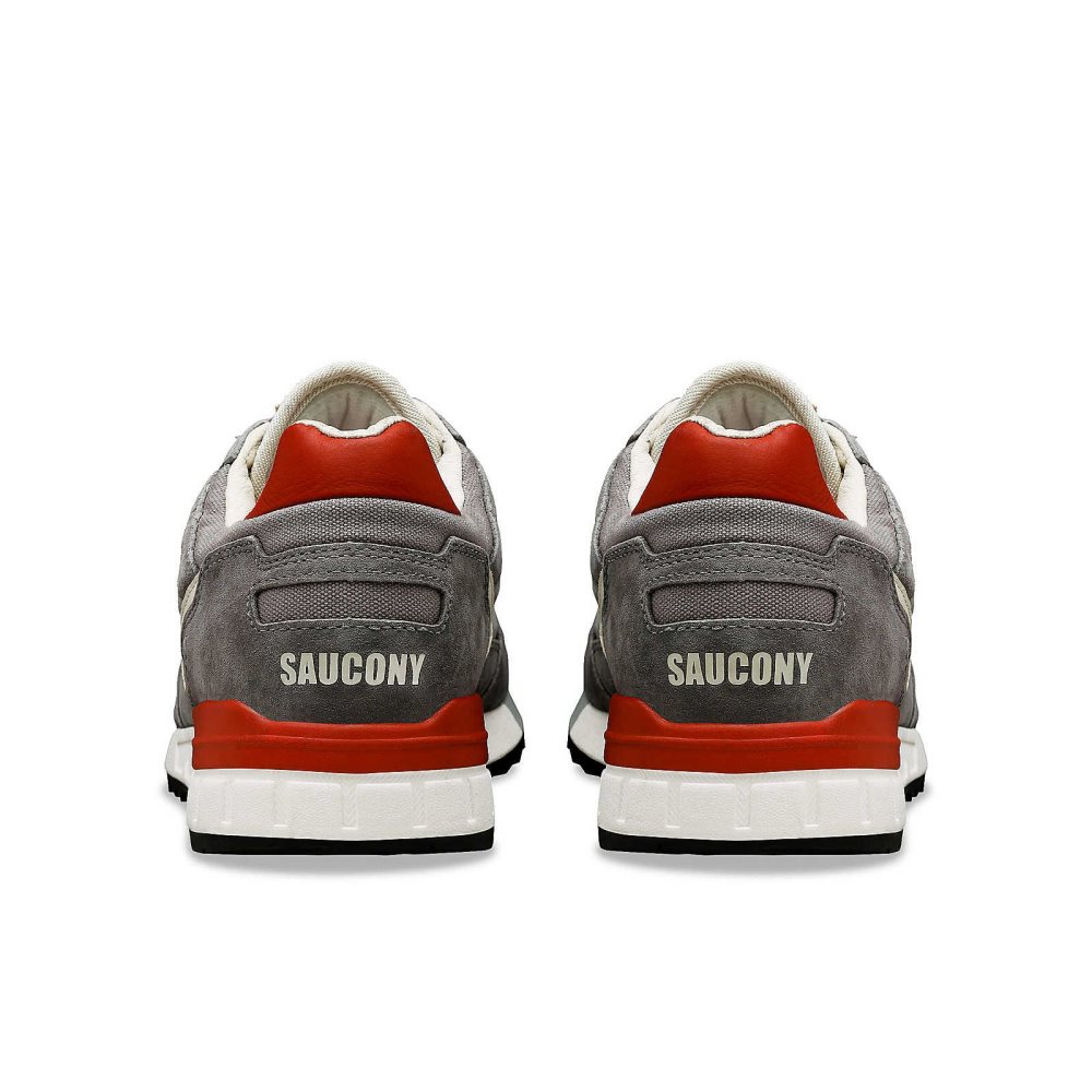 Saucony Shadow 5000 Stonewash Grå Röda | 10493-TOFQ