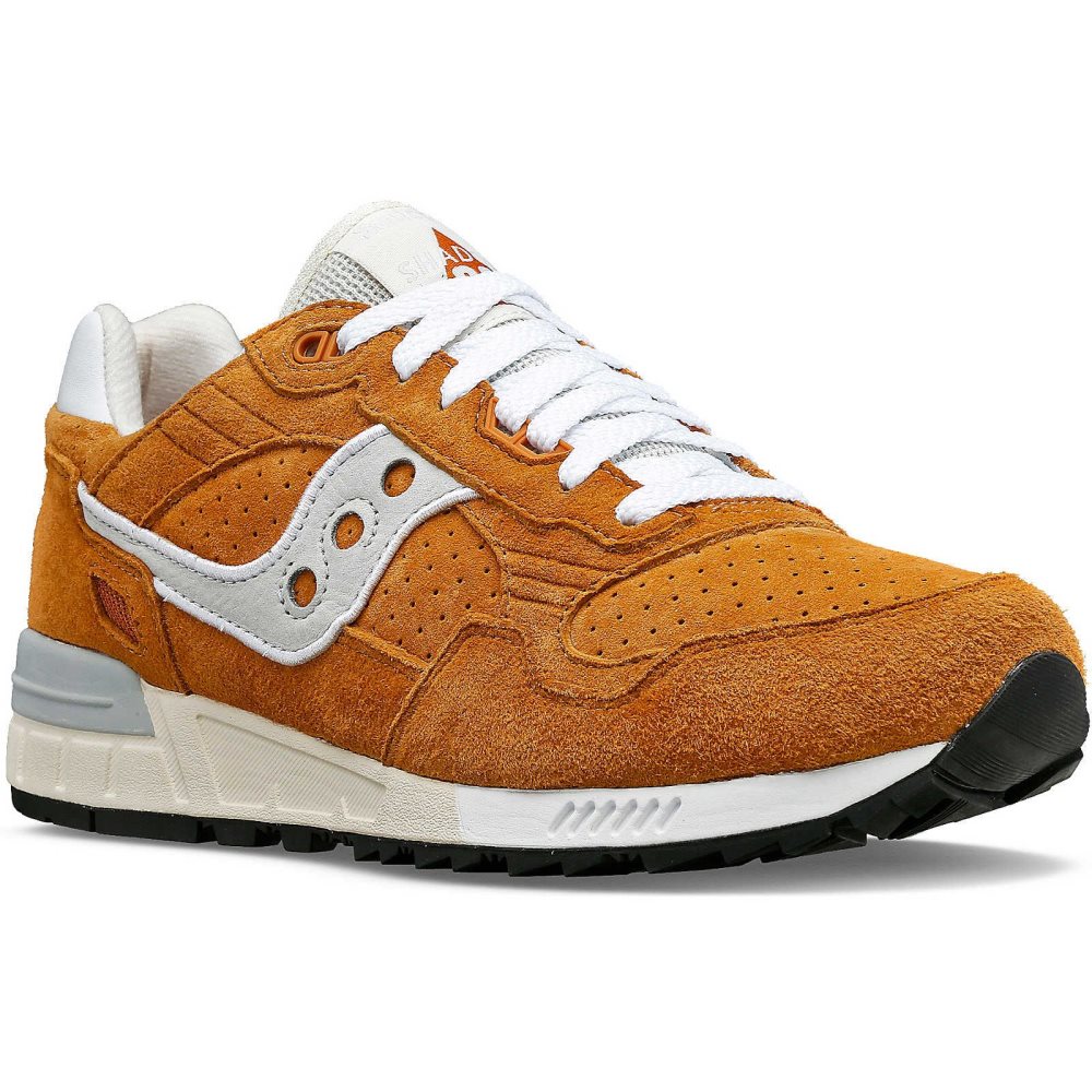 Saucony Shadow 5000 Suede Röda | 59176-XYBV