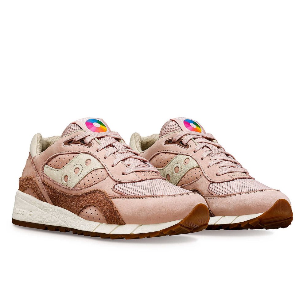 Saucony Shadow 6000 Chromatic Rosa Bruna | 61054-JBON