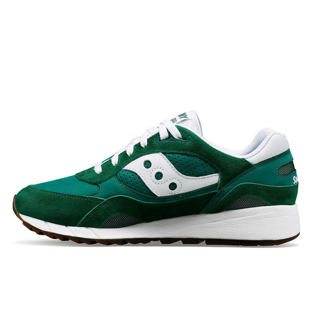 Saucony Shadow 6000 Ivy Prep Gröna Vita | 95267-EPYC